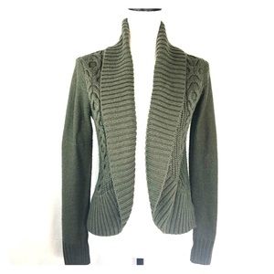 Mossimo Olive Green Cardigan